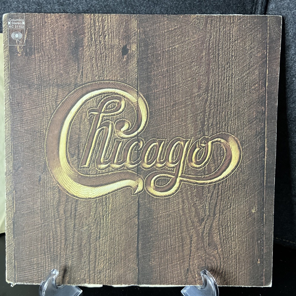 Chicago - Chicago Vinyl CARDBOARD SLEEVE ONLY POSTER NO VINYL Columbia KC 31102 - Picture 1 of 15